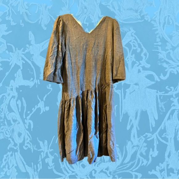 ✨VINTAGE✨ GREY DRESS BY GOLDEN EAGLE. - Picture 4 of 5